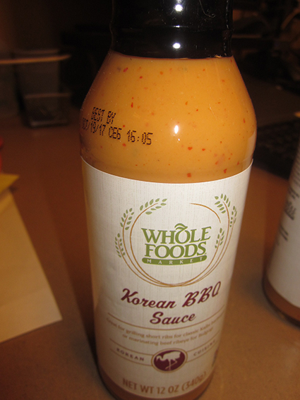 Whole Foods Korean BBQ Sauce
